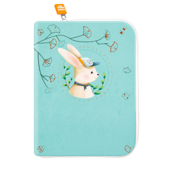 Personalized health book protector – Rabbit cap