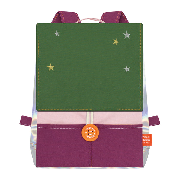 Personalized Astro children's backpack - Powder and Foam