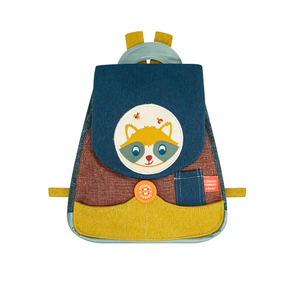 Personalized children's backpack - Raccoon