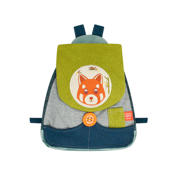 Personalized children's backpack - Red Panda 