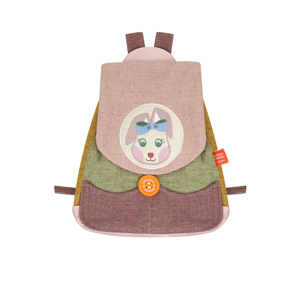 Personalized children's backpack - Madame Rabbit 