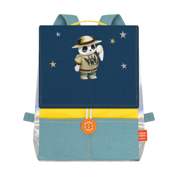 Personalized children's backpack - Panda Jones