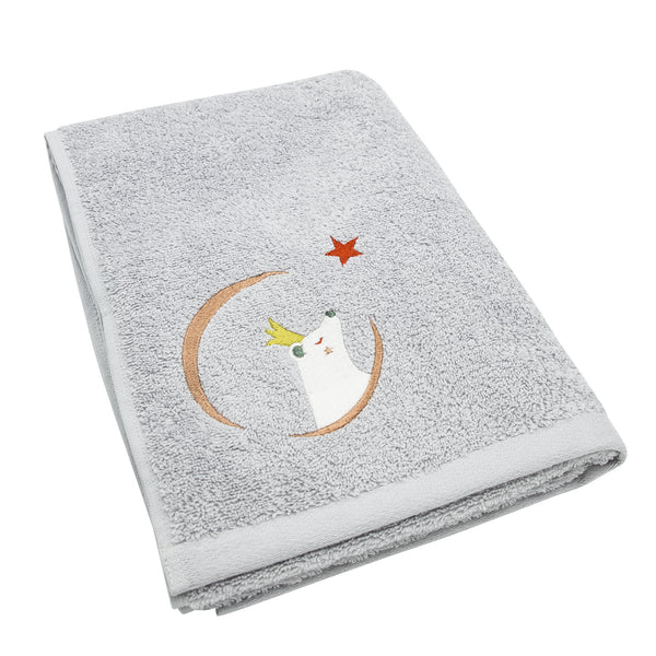 Personalized children's towel - Gray Bear
