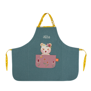 Personalized apron for children - Madame Ourse