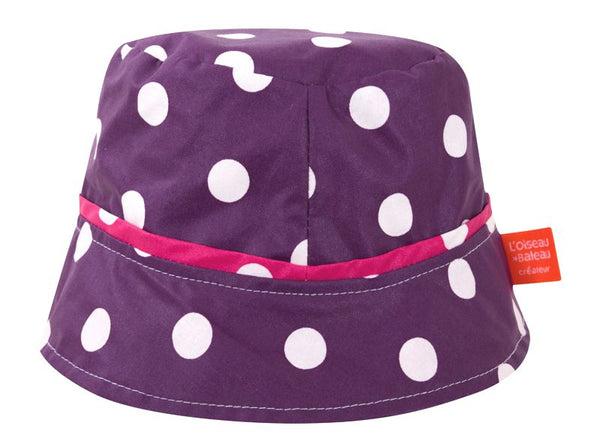 Children's rain hat - Plum