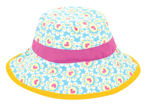 children's summer hat - turquoise