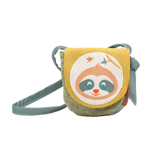Children's messenger bag - Chestnut sloth