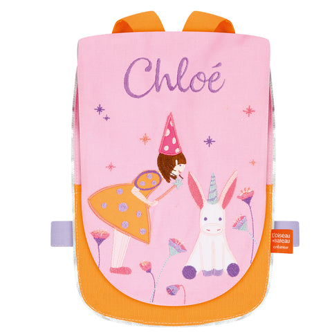 Personalized children's backpack - The Unicorn Fairy