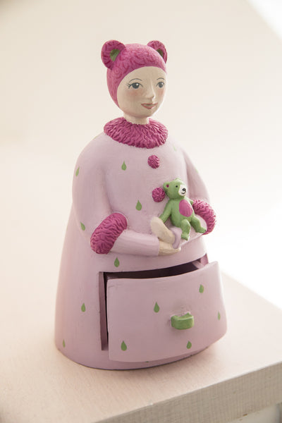 Children's jewelry box - Madame Ours