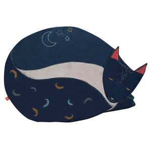 Baby play mat - Midnight blue fox