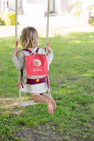 Personalized children's backpack with photo – Grenadine