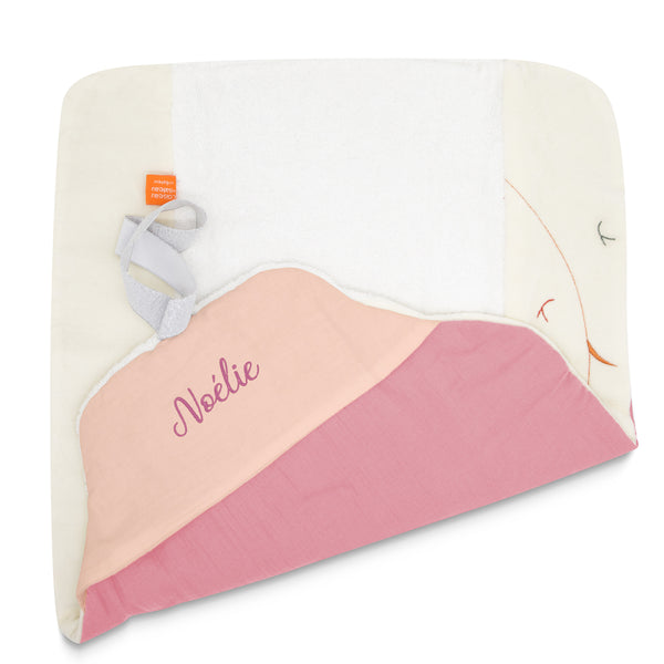 Personalized changing mat - Old pink